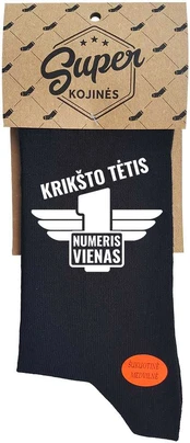 Kojinės "Krikšto tėtis numeris vienas"