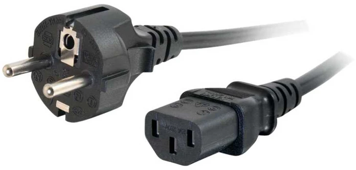 Maitinimo laidas C2G Kabelis / 2 m universalus maitinimo laidas CEE 7/7