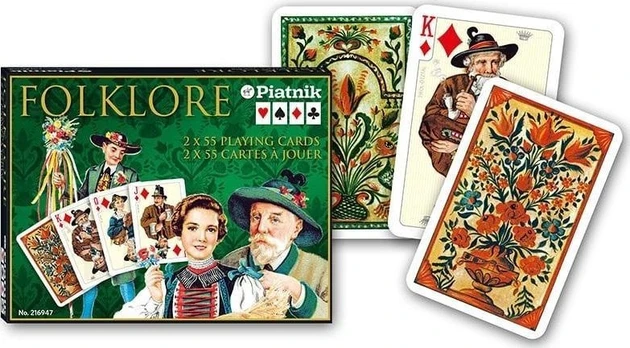 Kortų žaidimas Piatnik Folklore, EN