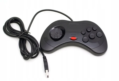 Intos Iris Pad gamepad Usb retro valdiklis kompiuteriui Pc Sega Saturn stiliumi