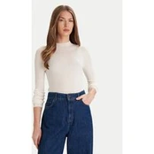 Lacoste Megztinis AF4189 Écru Slim Fit