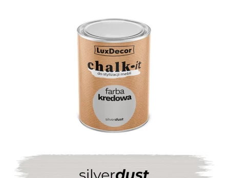 Kreidiniai dažai LUXDECOR CHALK-IT, 125 ml, (04) Silver Dust