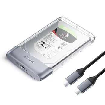 Orico TX25C3 2.5' HDD/SSD USB-C 5Gb/s Disk Drive - Transparent