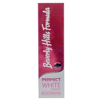 BEVERLY HILLS_Perfect White Black dantų pasta 100ml