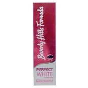 BEVERLY HILLS_Perfect White Black dantų pasta 100ml kaina