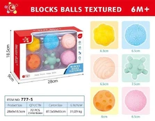 Žaislas Blocks Balls Textured MX0401010 kaina