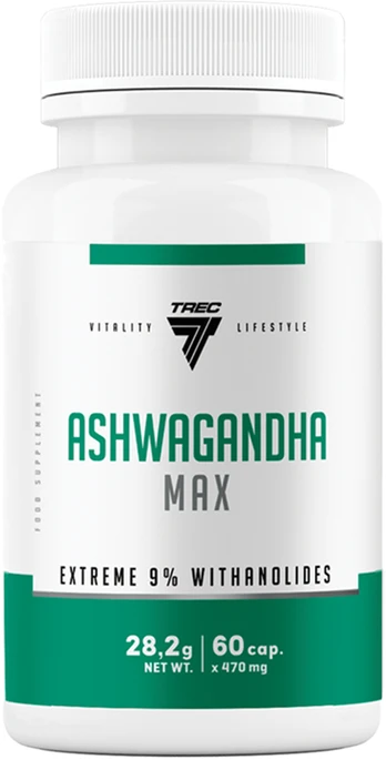 Adaptogen TREC ASHWAGANDHA MAX 60 capsules