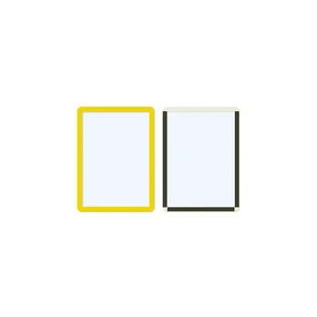 Magnetiniai ženklinimo laikikliai Frames4Docs A5 10 gab geltoni