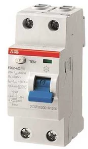 ABB F 202A-25/0,03, Residual-current device, Type A, 230 - 400 V