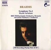 CD Brahms* - & BRT Philharmonic Orchestra, Brussels*, & Alexander Rahbari - Symphony No. 1 • Haydn Variations