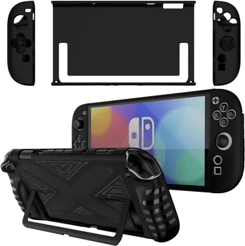 Strado Dėklas Kickstand do Nintendo Switch 2 juoda (DNETNS2KICKSTA.Juodas)
