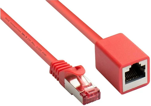 Good Connections Cat.6 Patchkabelverl. S/FTP raudona 3m