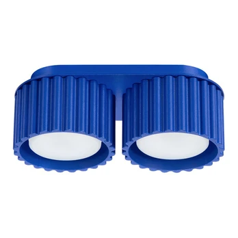 Sollux Lighting lubinis šviestuvas Aura 2, mėlynas