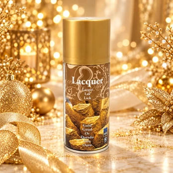AUKSINIS purškiamas dekoratyvinis lakas, 150 ml