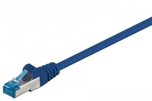 Goobay Kabelis LAN Patchcord CAT 6A S/FTP mėlyna 15m