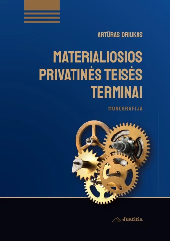 Materialiosios privatinės teisės terminai (monografija)