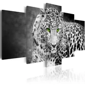 Artgeist Paveikslas - Leopard - juodas&baltas kaina