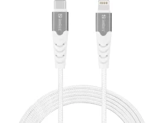 "Sandberg" USB-C PD to Lightning MFI 2M, 2 m, Lightning, USB C, vyriškas, vyriškas, baltas kaina