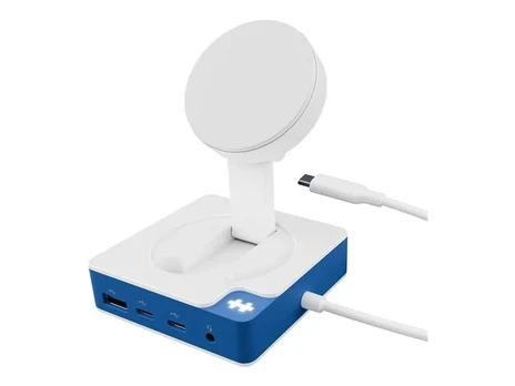 Hyper HyperDrive Flex MagCharge USB-C Hub, Blue | Hyper