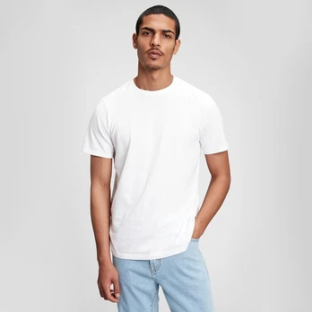 GAP Basic Tee Optic White 3 - Dydis XL (440775-00 Marškinėliai)