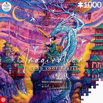 Roch Urbaniak Sakura ir Ryu 1000 detalių dėlionė