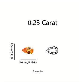 Karoliukas, 0.23ct