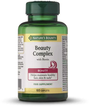 Natures Bounty BEAUTY COMPLEX with biotin 60 capsules