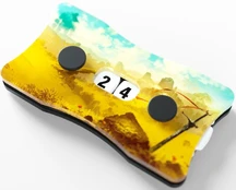 Gamegenic Double Dial Life Counter - Plains kaina