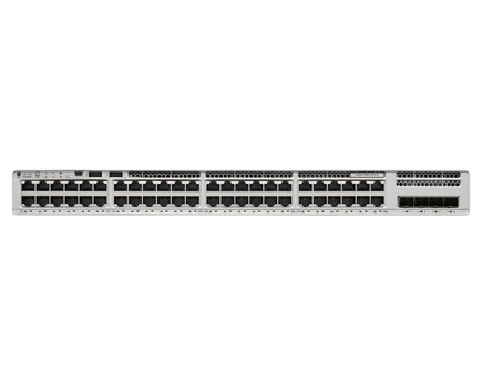 Šakotuvas „Cisco Catalyst 9200L“ 48 prievadų duomenys, 4 x 10G, „Network Essentials“