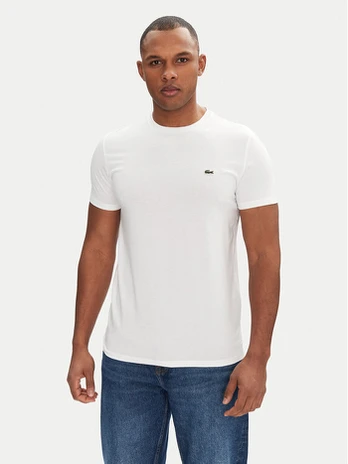 Lacoste Marškinėliai TH6709 Balta Regular Fit