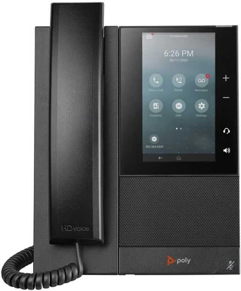 Ausinės HP Poly CCX 505 Business Media Phone with Open SIP ir PoE-enabled