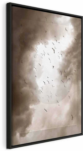 Artgeist Paveikslas - Birds in the Clouds (1 Part) Vertical