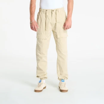 Urban Classics Front Pocket Cargo Jogging Pants Beige - Dydis XL (TB3511 Beige Kelnės)
