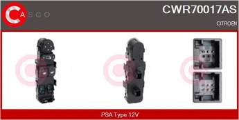 Jungiklis, lango pakėliklis CASCO CWR70017AS