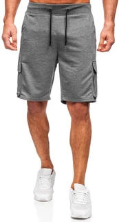 J.Style Šortai Vyrams Grey 8K1505-5 8K1505-5/2XL