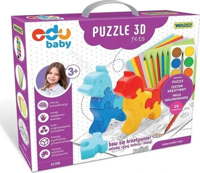 Dėlionės 3D gyvūnai 42160 - Vaidilos