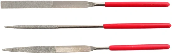 AW-Tools AWTOOLS DEIMANTINIŲ DILDŽIŲ RINKINYS 3 vnt./160mm