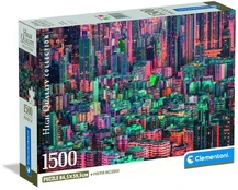 Clementoni CLE puzzle 1500 Compact The Hive, Hong Kong 31732 kaina