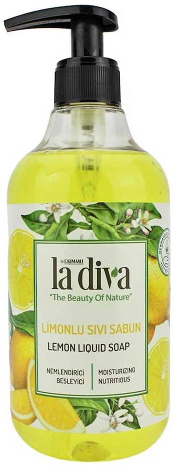Citrininis skystasis muilas LA DIVA, 500 ml