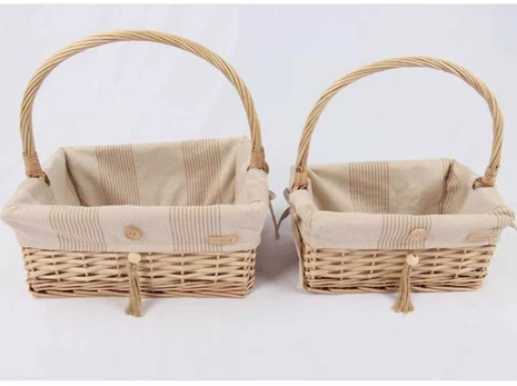 Home4You Krepšelis WILLI STRIPE 37x28xH15/39cm