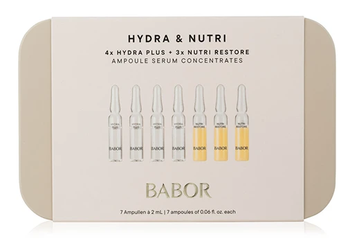 Babor Hydra Skin Care Gift Set & Nutri Ampoule Serum Concentrates
