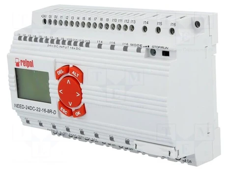 Programmable relay | OUT1: 250VAC/10A | IN: 16 | Anal.in: 3 | OUT: 8
