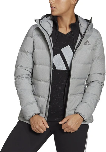 Striukė moterims Adidas W Helionic Mel Grey H59835, pilka