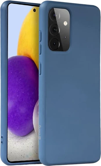 Crong Color Cover - Etui Samsung Galaxy A72 (niebieski)