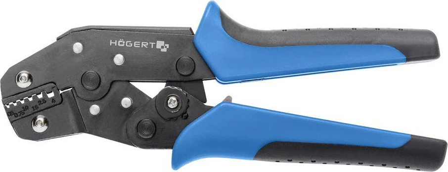 „Högert Technik“ užspaudimo replės plonasienėms įvorėms 0,5–4 mm (HT1P161)