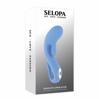 SELOPA Smooth Operator Rechargeable Intimate Device, Silicone, 10 Modes