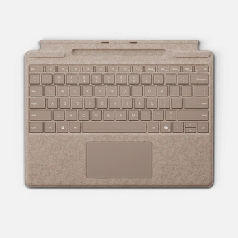 Microsoft Surface Pro Keyboard mit Stiftaufbewahrung - sand