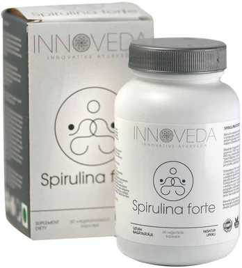 Maisto papildas SPIRULINA FORTE , INNOVEDA, 60 kap.