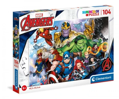 Dėlionė Clementoni Super Kolor Avengers