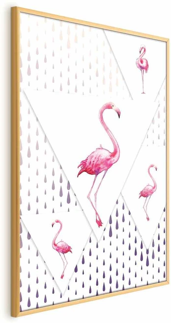 Artgeist Plakatas - Flamingo Family